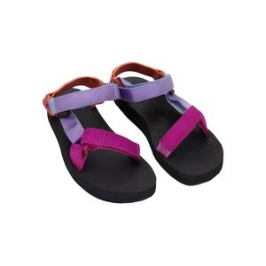 Teva Womens Original Universal Sandals Metallic Pink Multi Size 8M